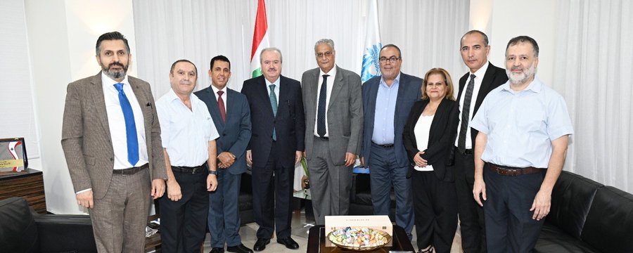 جابر يؤكد دعمه للجامعة اللبنانية واستعداده لتأمين اعتمادات إضافية لصندوق الأساتذة