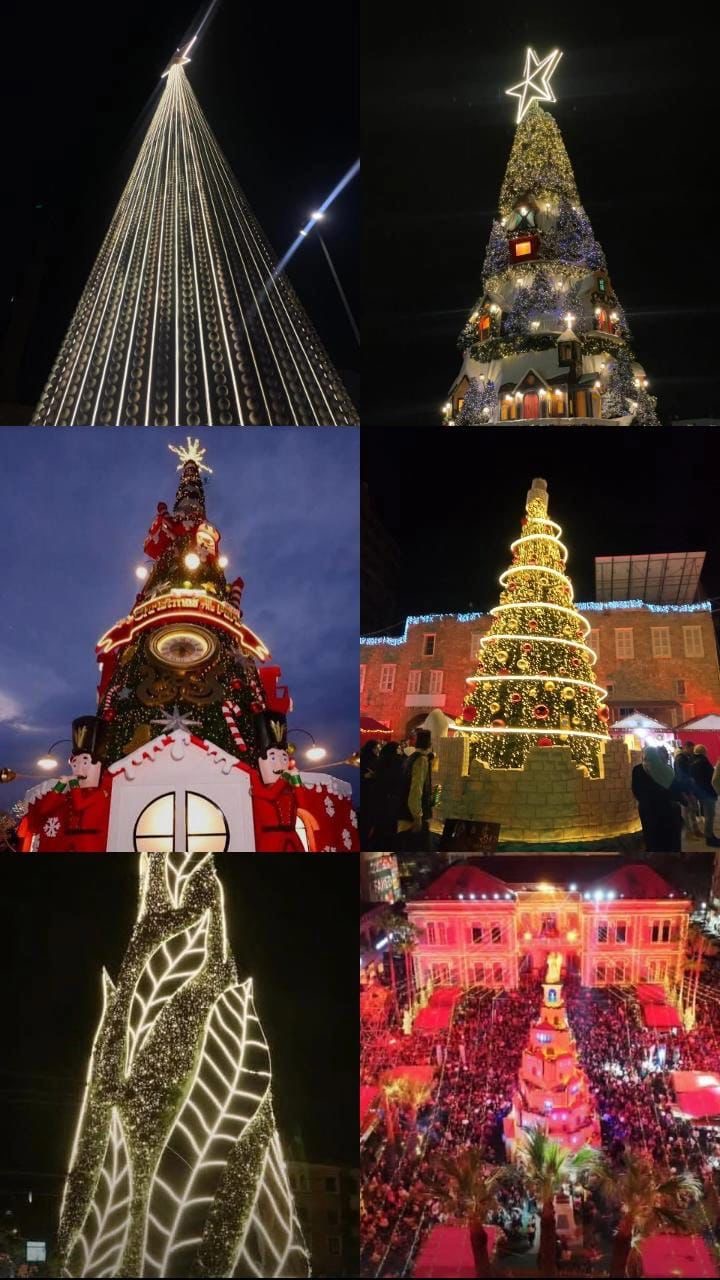 “الميلادُ اللُّبنانيّ: حينَ تَهزمُ الزّينةُ جُدرانَ العَزل”.