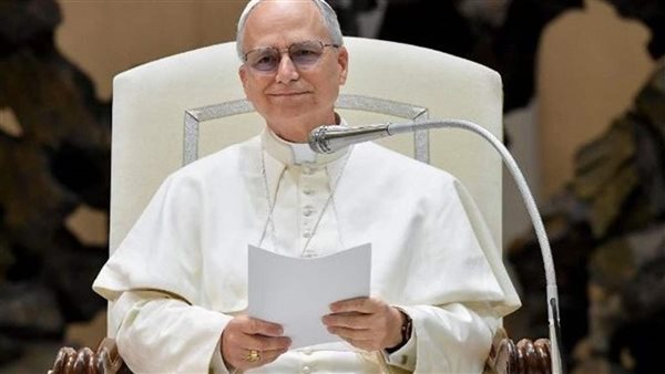 لقاء البابا لاوون مع الأمُّ التي فقدت أولادها بغا رة